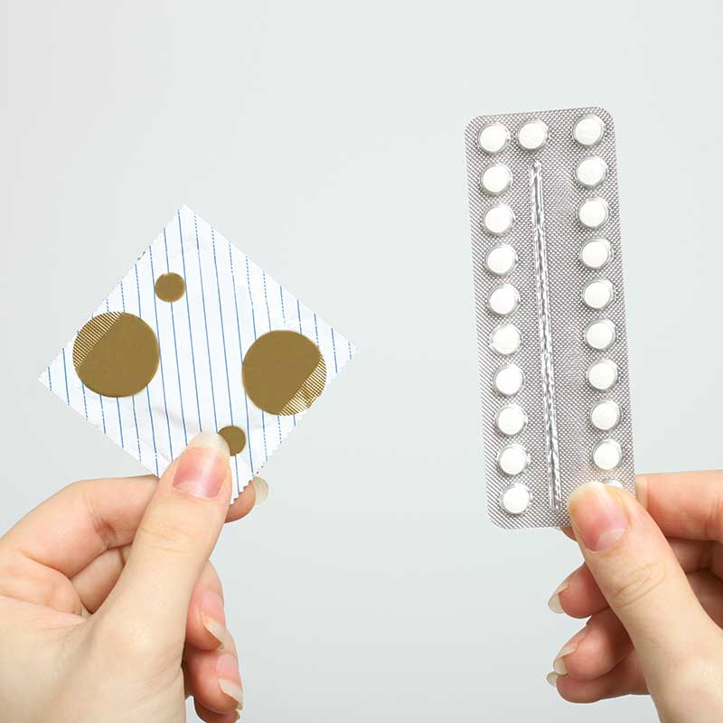 Condoms or an oral contraceptive pill are popular choices for women postpartum
