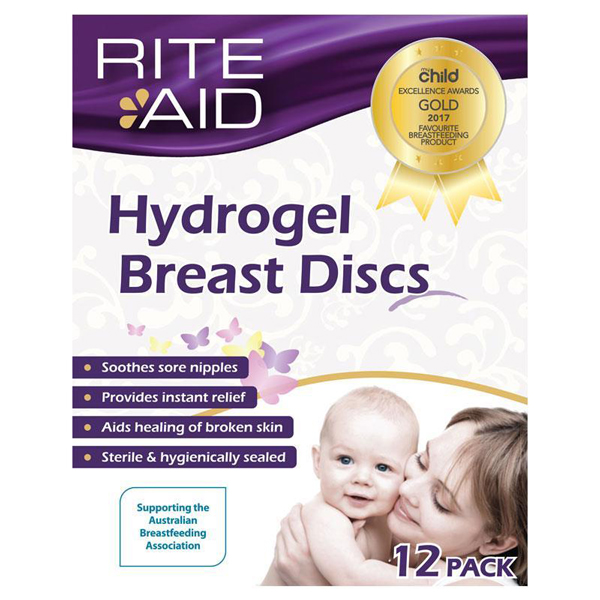 RiteAid Hydrogel Breast Discs for sore nipples