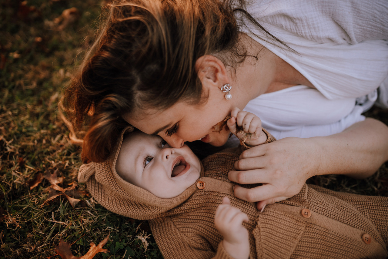 Casarah with her son, Nash