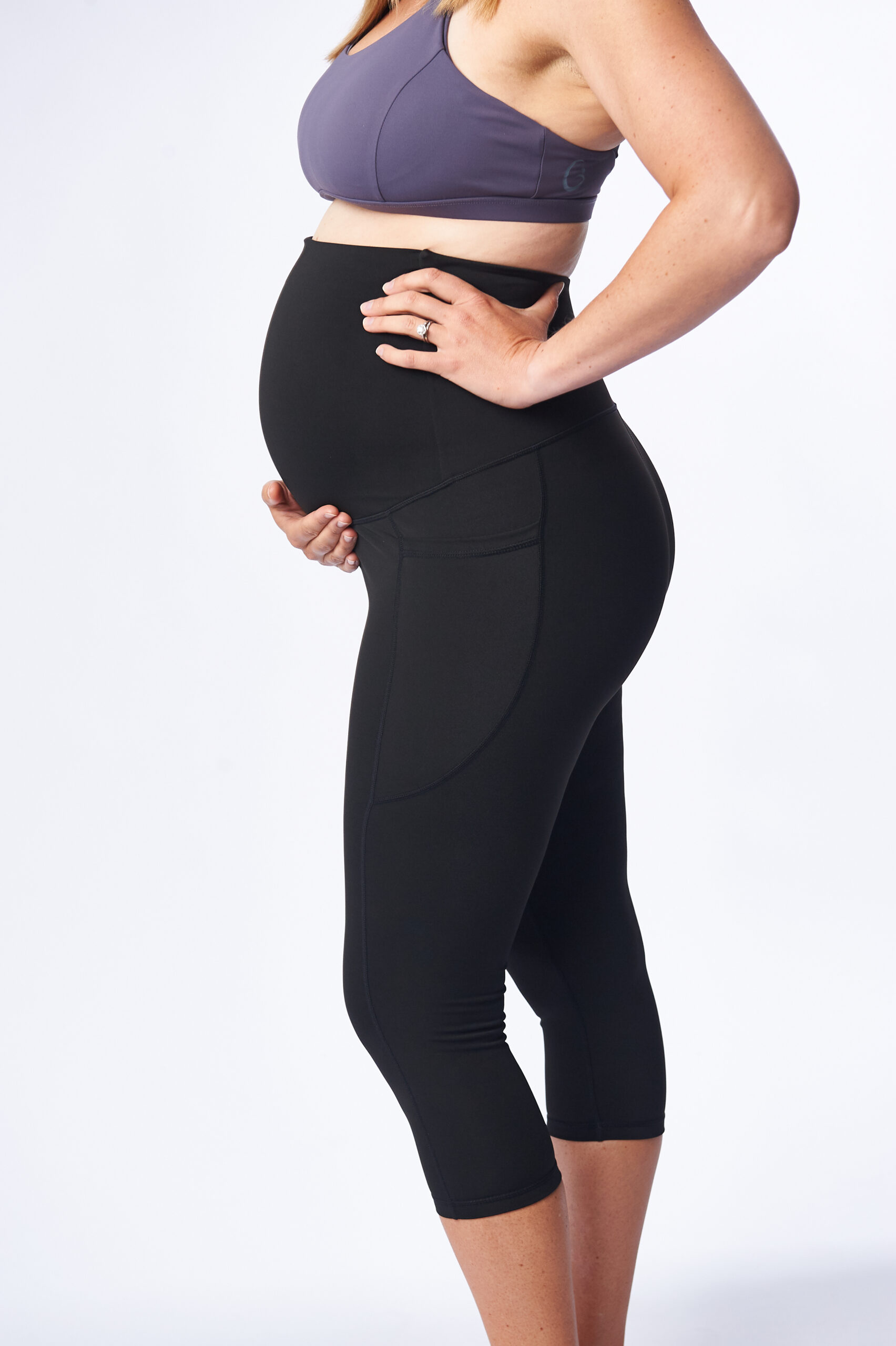 Plus Size Maternity Active Bottoms